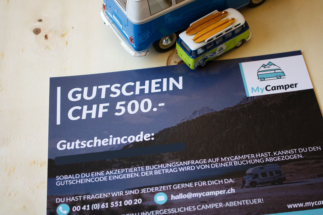 MyCamper Gutschein – Verschenke ein Campingerlebnis