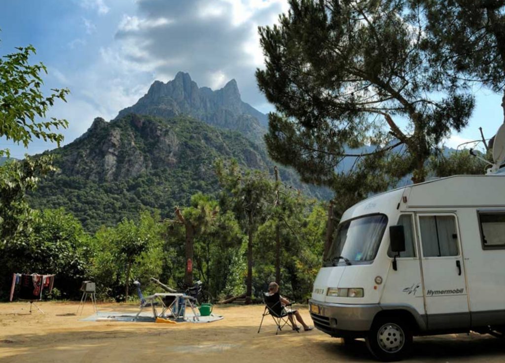 reiseziele herbst camping sole e vista korsika