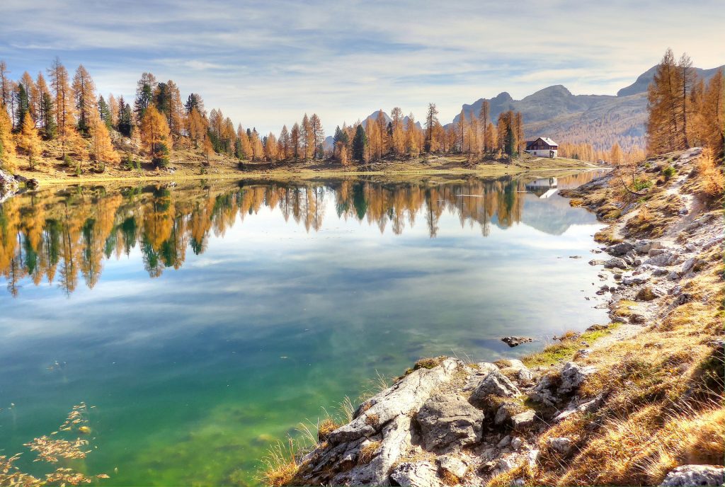 reiseziele herbst dolomiten italien