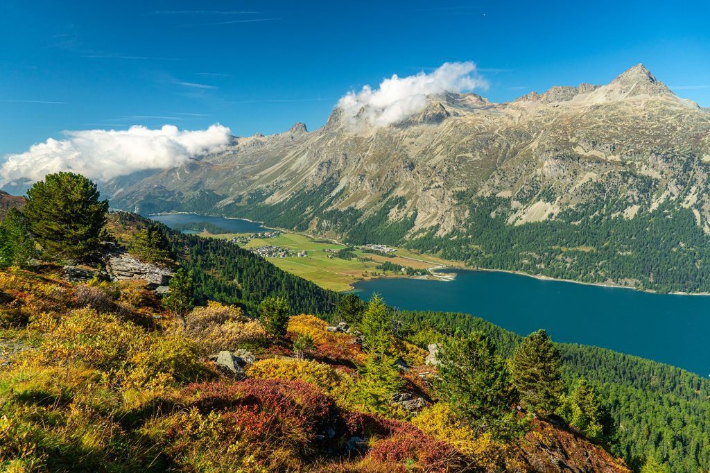 reiseziele herbst engadin schweiz