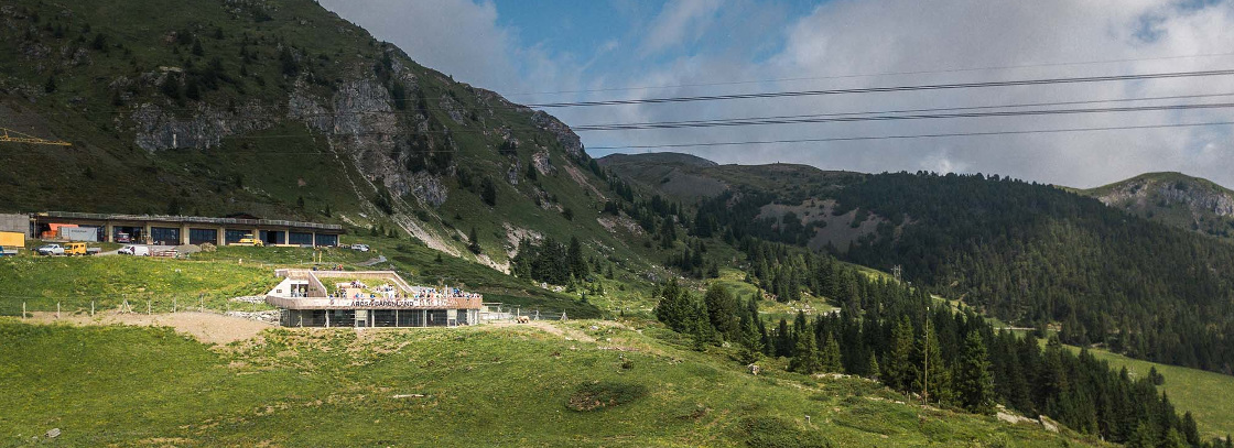 baerenland arosa anlage blick von oben