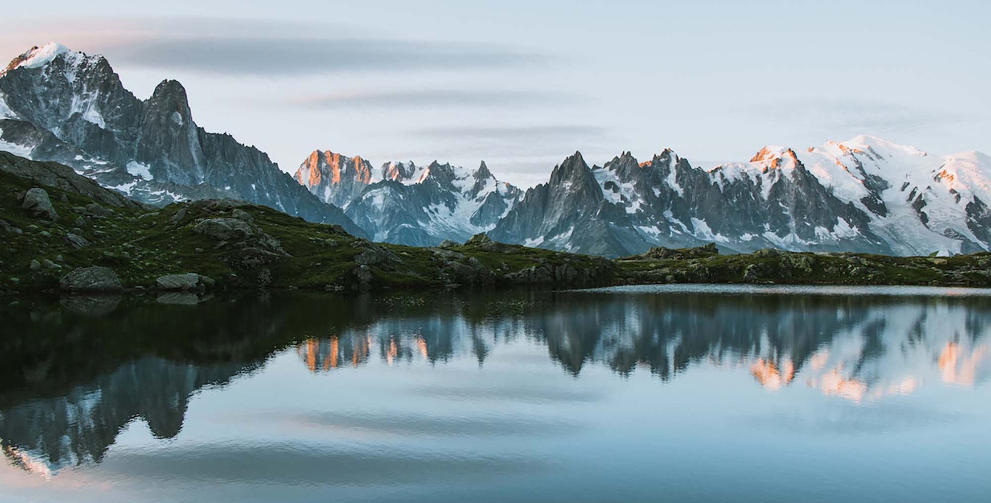 picpackers see mont blanc morgen massiv