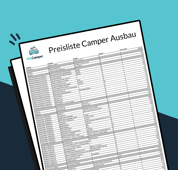 preisliste camper ausbau