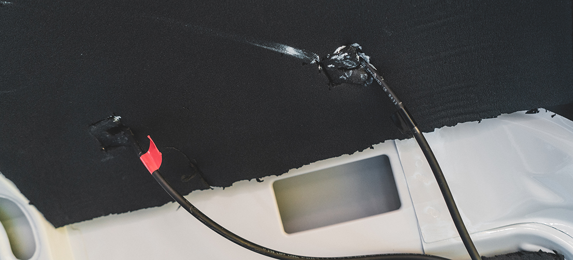 kabel einziehen minus plus solar anlage