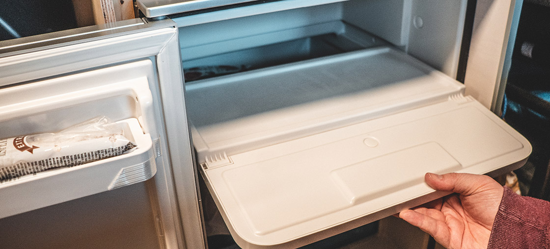 rausnehmen gefrierfach dometic eis kuehlschrank 2