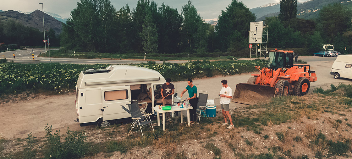 campen essen schweiz baustelle