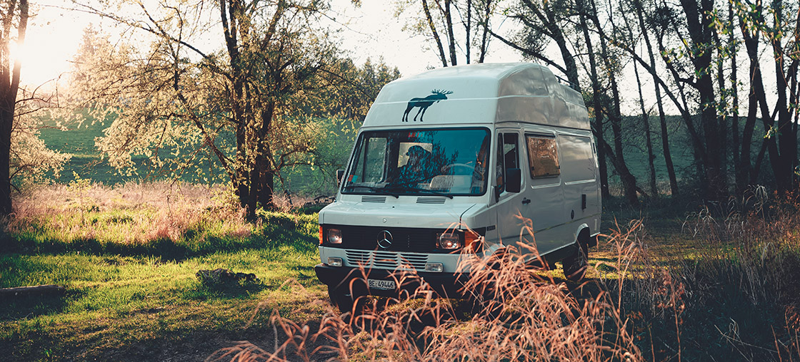 finnisches mammutli mercedes bus campen