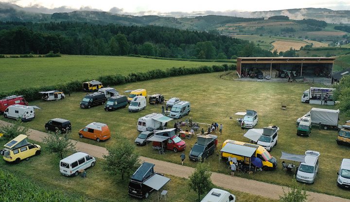 Vanlife Treffen DrohnenbilderStoryflow 2