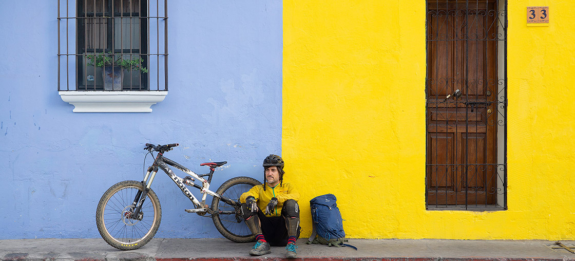 whale on trail van life bus wand farben fahrrad