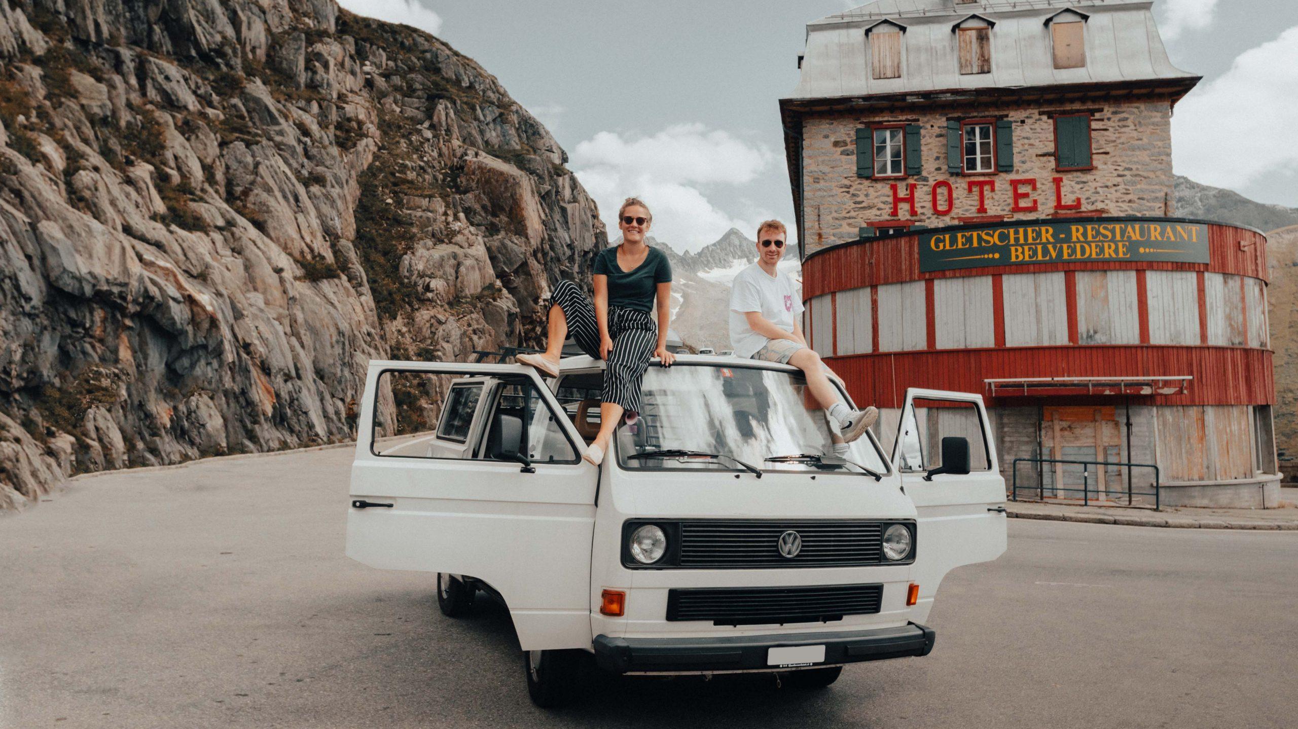 Drei Wochen mit einem VW T3 durch die Schweiz und Dolomiten