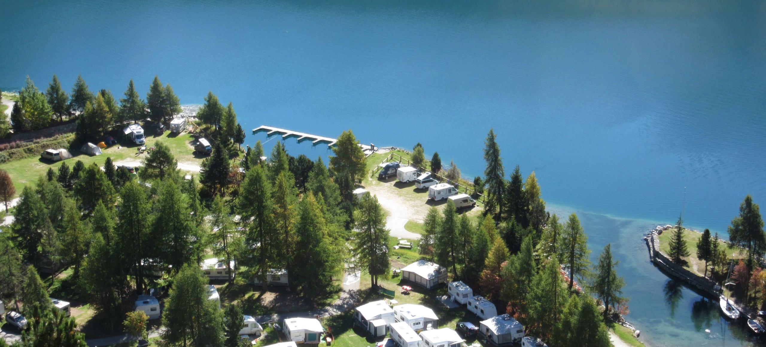 Die 5 schönsten Campingplätze an Schweizer Seen und Flüssen