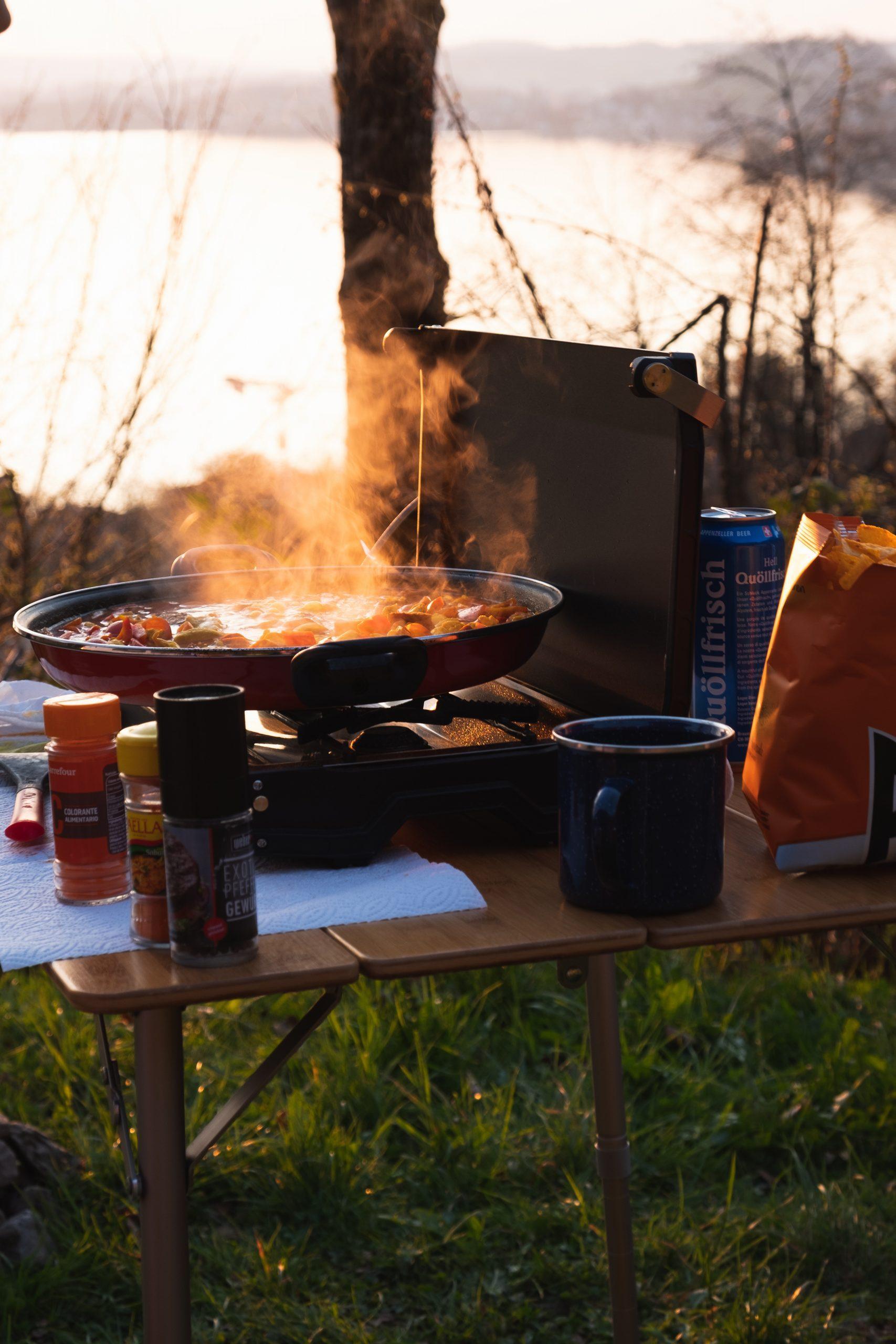 wildcamping-schweiz-paella wildcamping schweiz paella