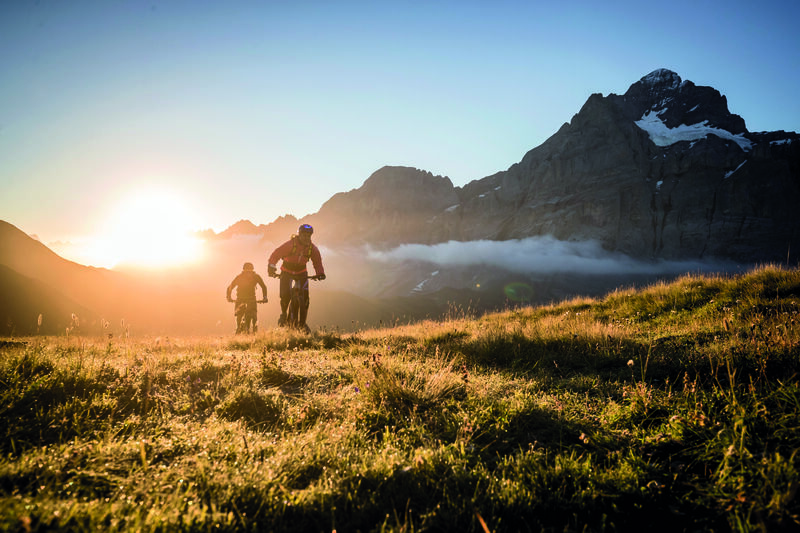 Alpencamping hasliberg campingplatz mountainbike