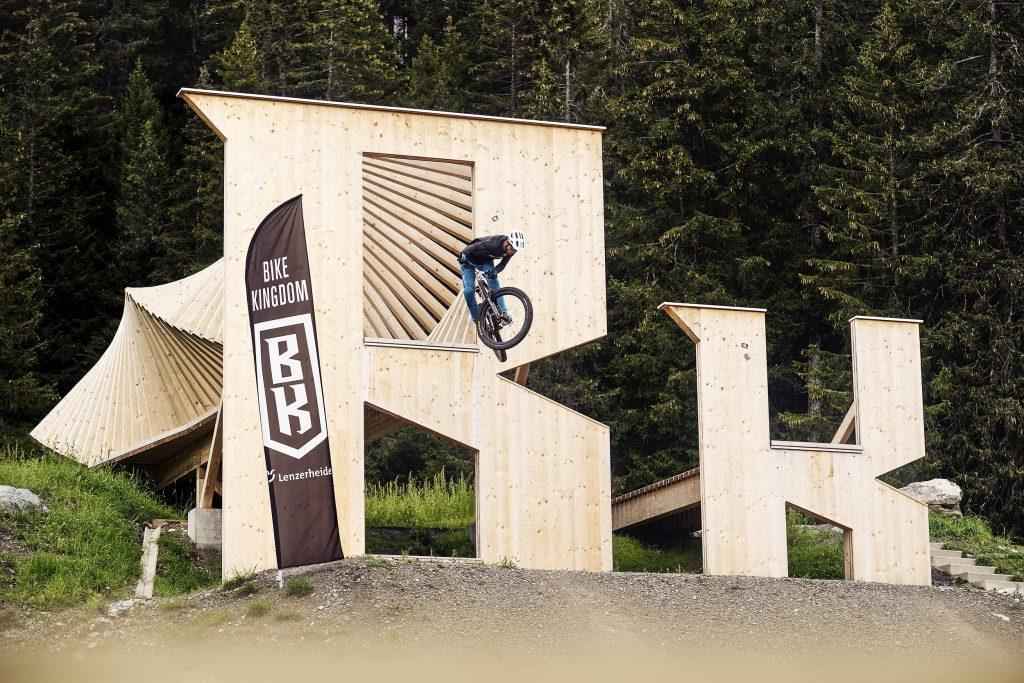 campingplatz mountainbike bikeKingdom lenzerheide