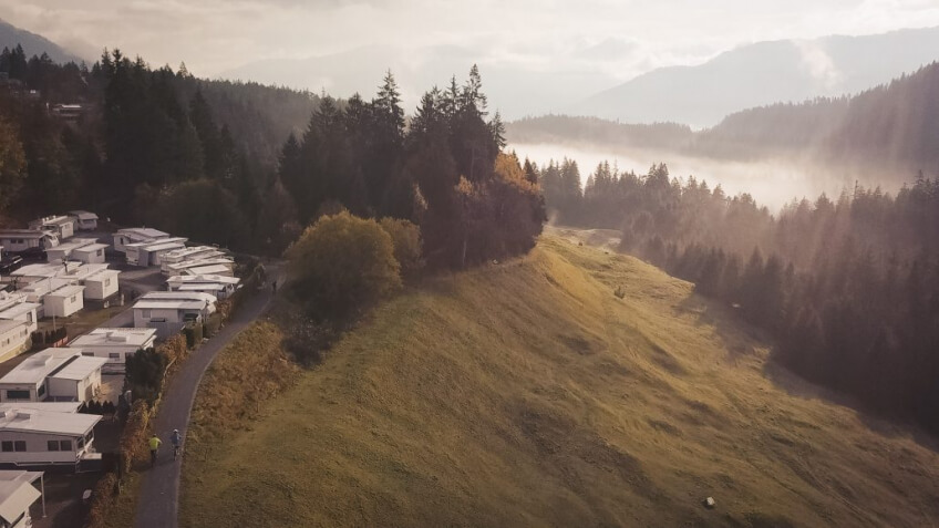 campingplatz mountainbike flims