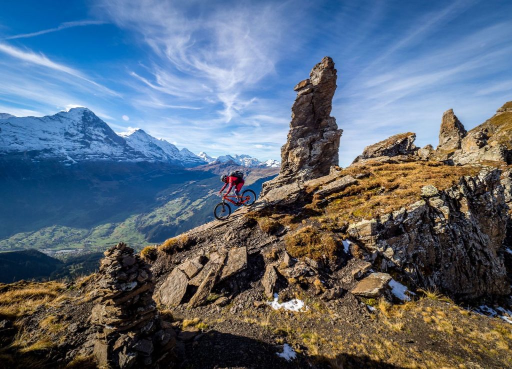 grindelwald campingplatz mountainbike