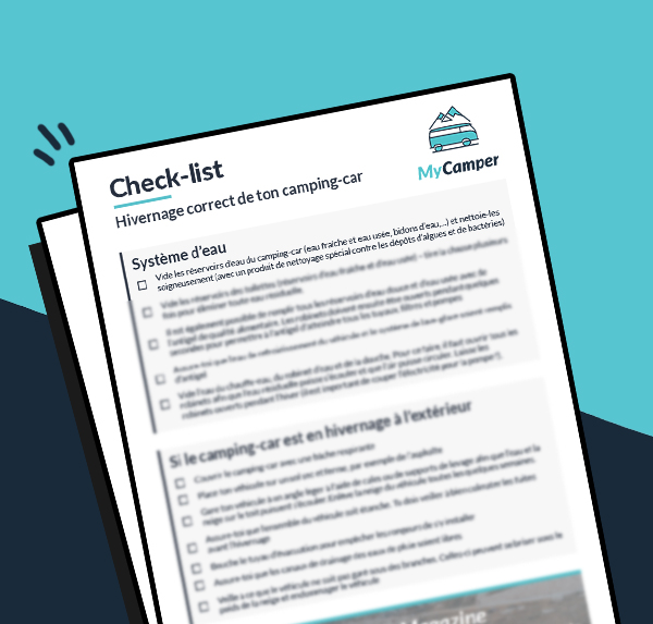 check list hivernage camping car