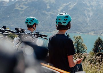 biken am panoramaweg brienzersee