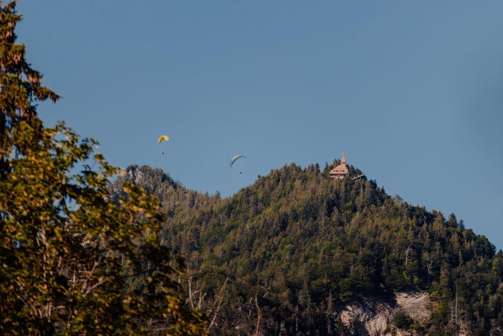 camping alpenblick gleitschirmfluege beobachten