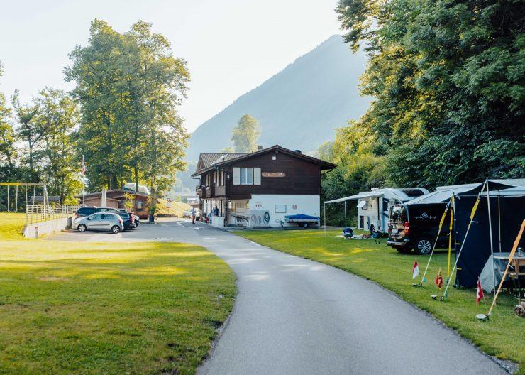camping talacker rezeption