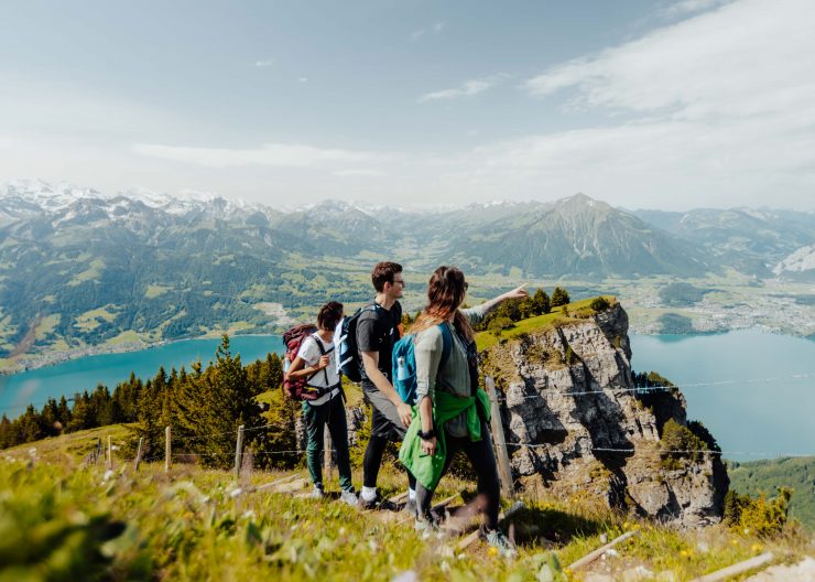 niederhorn wandern berner alpen thunersee