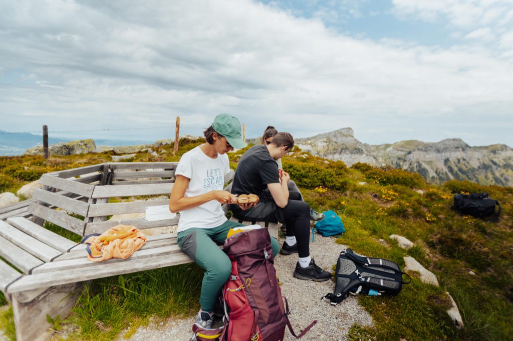 niederhorn wanderung picknick