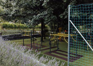 camping piccolo paradiso outdoor fitnessbereich