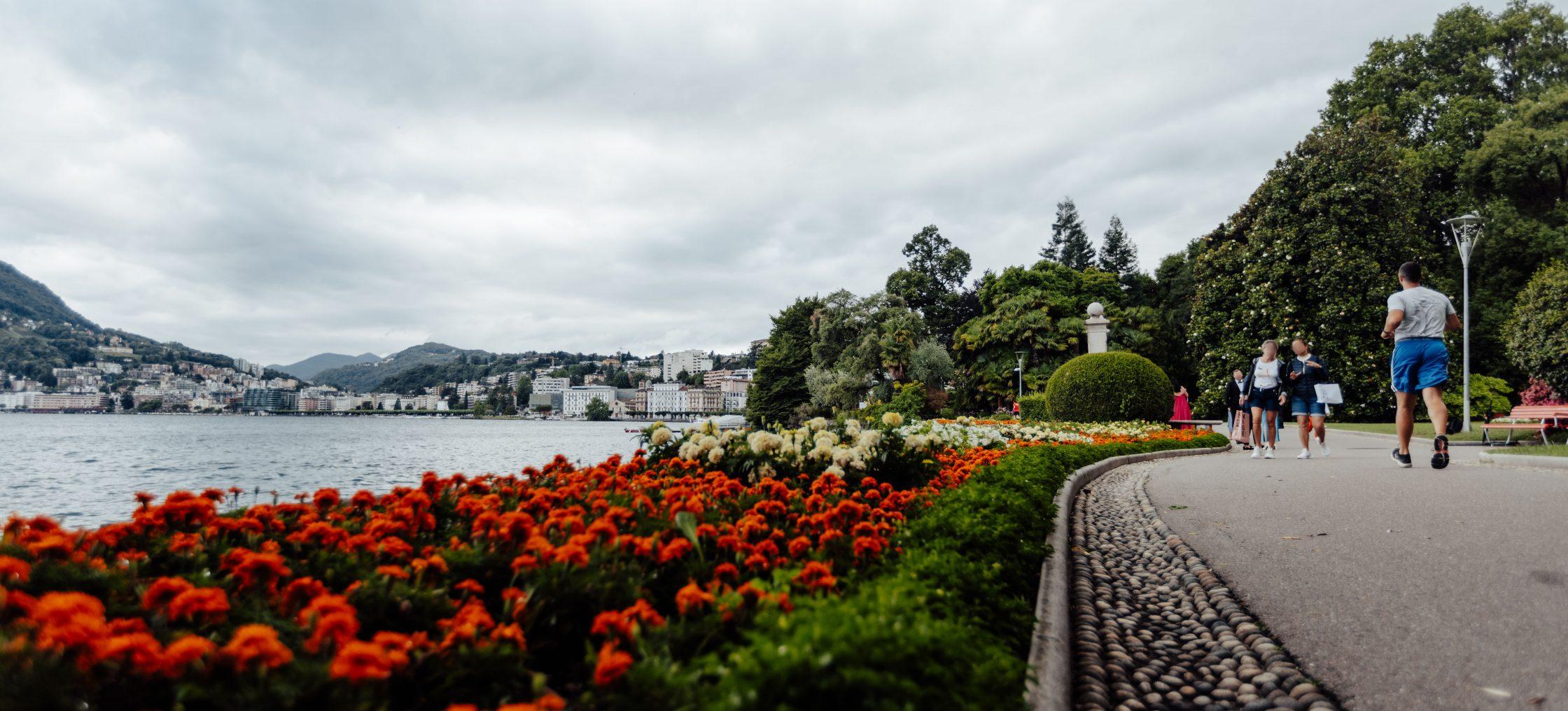 seeuferpromenade von lugano