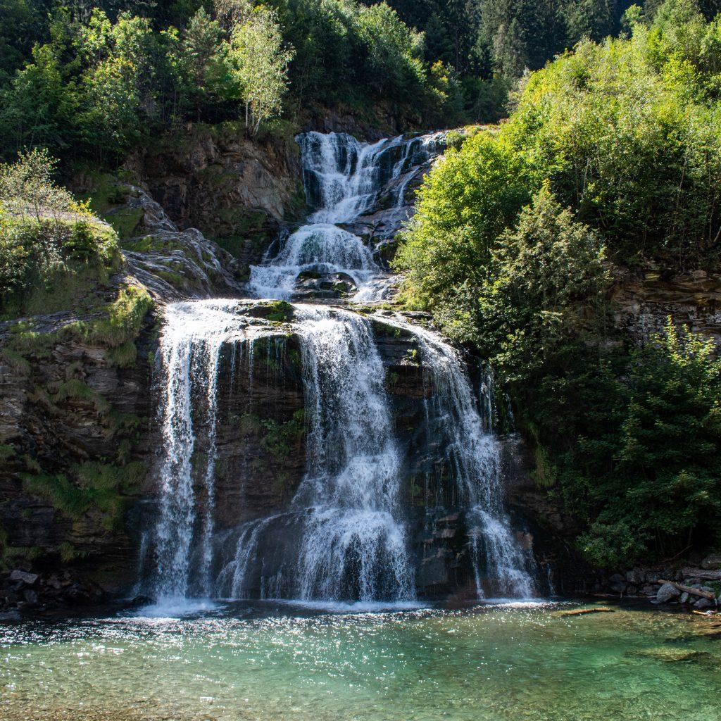 wasserfall piumogna in faido