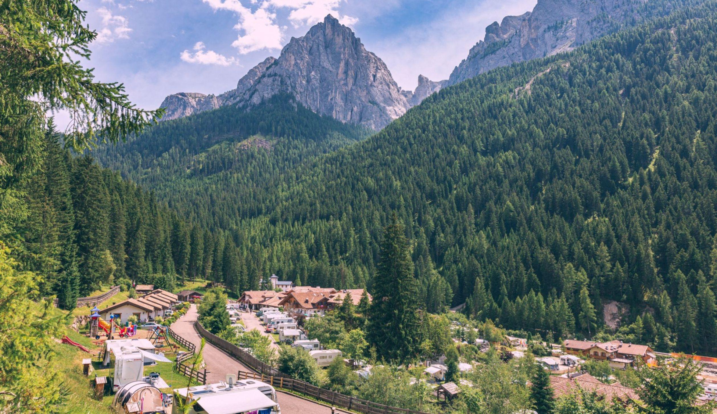 Einfach ein herrliches Panorama, welches du auf diesem Wellness Camping erleben kannst. Copyright: Vidor Family & Wellness Resort
